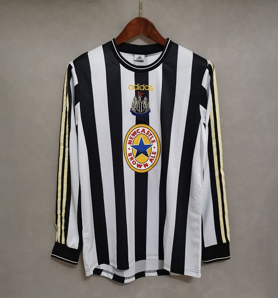 AAA Quality Newcastle 97/99 Home Long Soccer Jersey